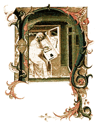 Dante in una miniatura del XIV secolo